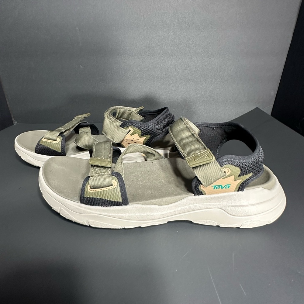 Teva Olive Green Strappy Sandals size 12 brand new w/out box and tags - Picture 10 of 11